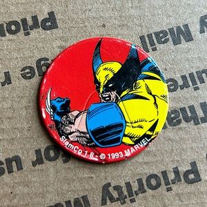 ‘93 Marvel X-Men Wolverine Pog